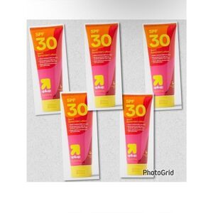 NWT 5 Pack up&up 8oz Sport Sunscreen Tan Lotion SPF 30 Whole Body Application